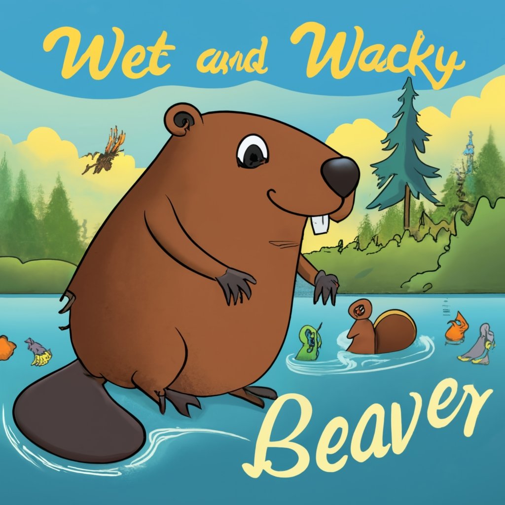 Brian's Wet and Wacky Beaver Adventure - Book Cover