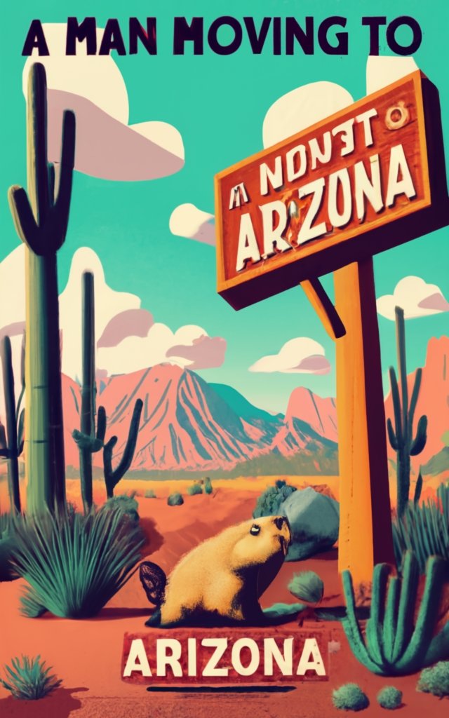 A Man Moving to Arizona - Movie Poster